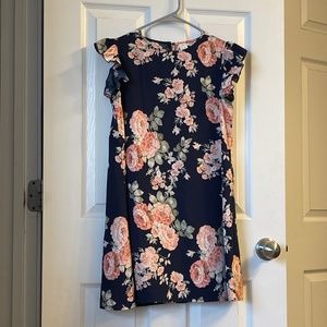 Girls Navy Dress